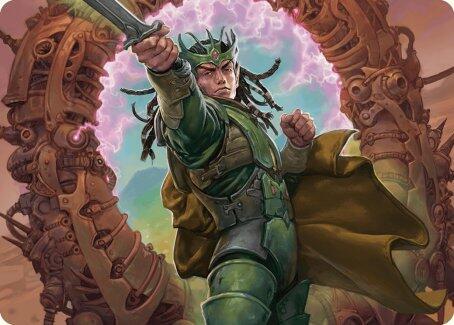 Eladamri Korvecdal Art Card 9 (Art Series: Modern Horizons 3)  | Good Games Adelaide SA