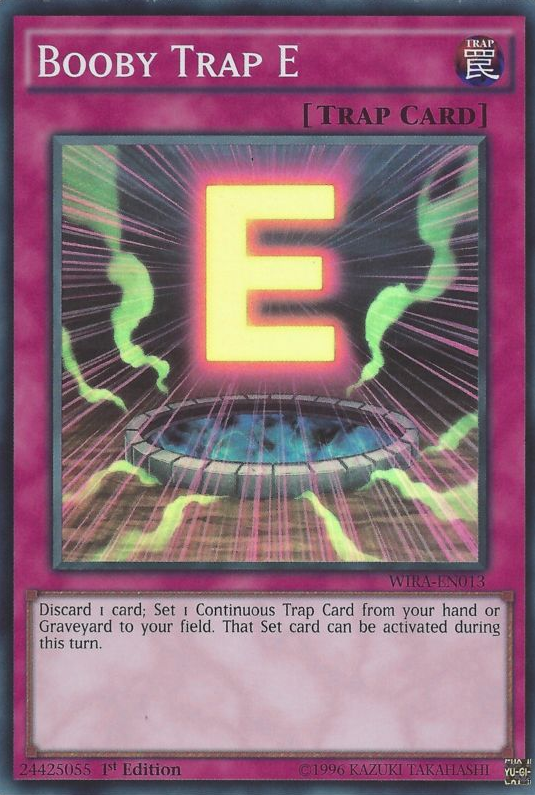 Booby Trap E [WIRA-EN013] Super Rare | Good Games Adelaide SA