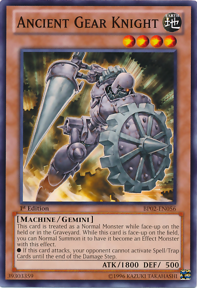 Ancient Gear Knight [BP02-EN056] Common | Good Games Adelaide SA