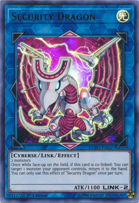 Security Dragon [DUPO-EN037] Ultra Rare | Good Games Adelaide SA
