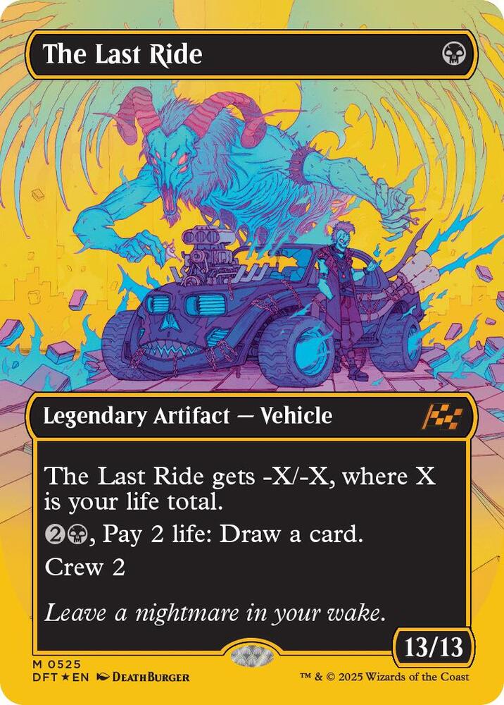 The Last Ride 525 (Aetherdrift)  - Foil | Good Games Adelaide SA
