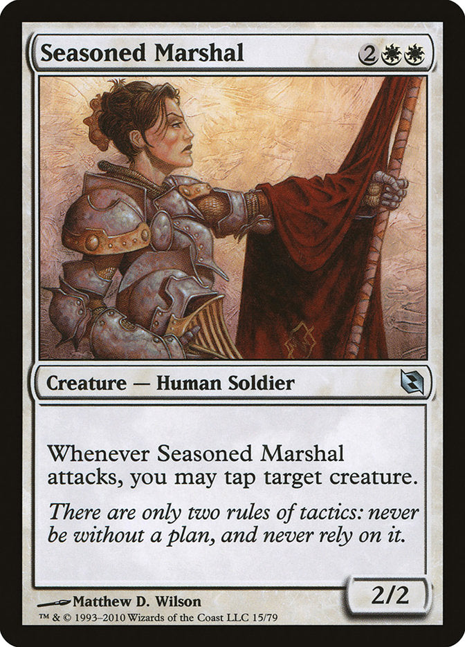 Seasoned Marshal 15 (Duel Decks: Elspeth vs. Tezzeret)  | Good Games Adelaide SA