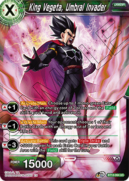 King Vegeta, Umbral Invader (Uncommon) [BT13-064] | Good Games Adelaide SA