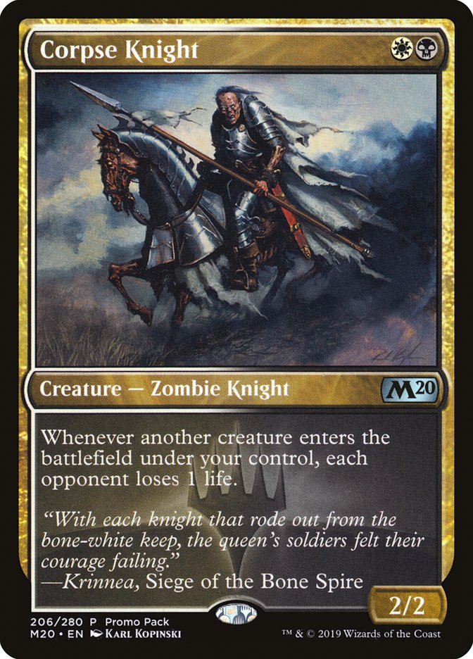 Corpse Knight [Promo Pack: Core Set 2020] | Good Games Adelaide SA