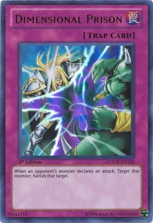 Dimensional Prison [LCGX-EN220] Ultra Rare | Good Games Adelaide SA