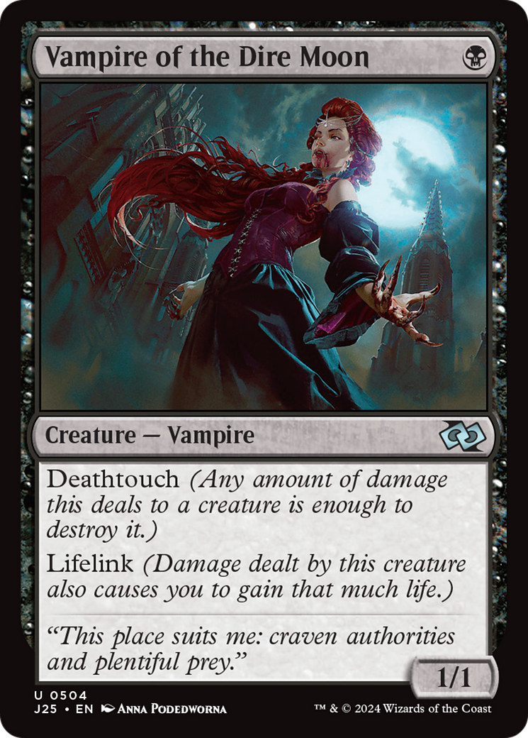 Vampire of the Dire Moon [Foundations Jumpstart] | Good Games Adelaide SA