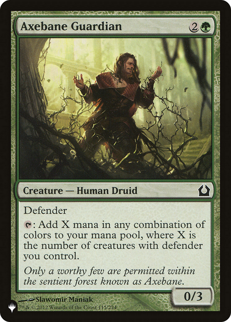 Axebane Guardian [The List Reprints] | Good Games Adelaide SA