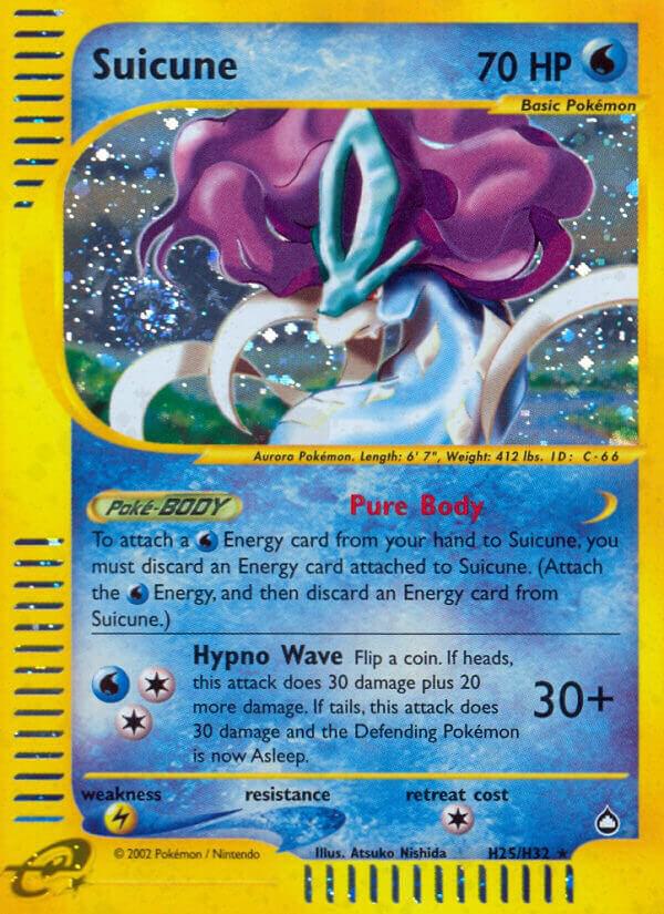 Suicune H25 H25/H32 (Aquapolis)  - Holofoil | Good Games Adelaide SA