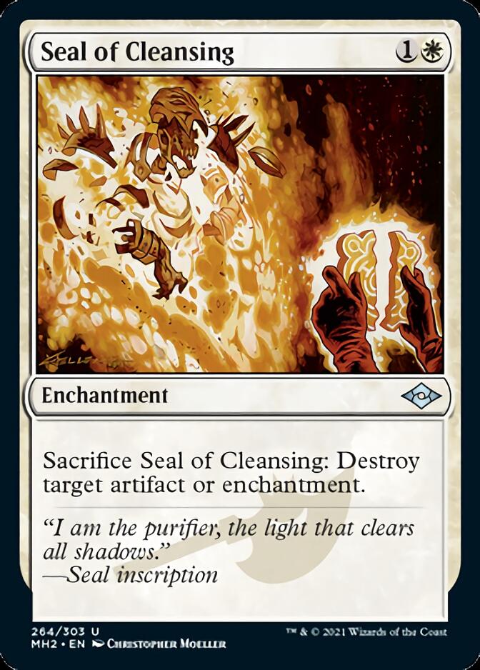 Seal of Cleansing (Etched Foil) [Modern Horizons 2] | Good Games Adelaide SA