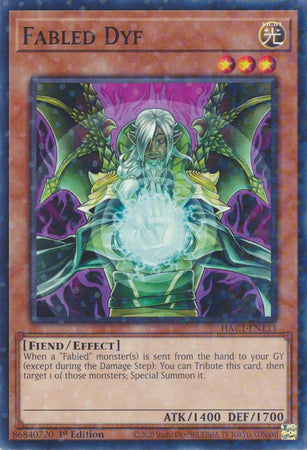 Fabled Dyf (Duel Terminal) [HAC1-EN133] Parallel Rare | Good Games Adelaide SA