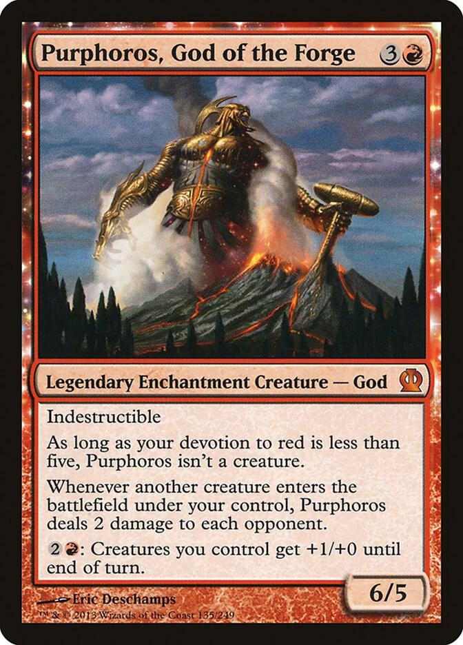 Purphoros, God of the Forge 135 (Theros)  | Good Games Adelaide SA