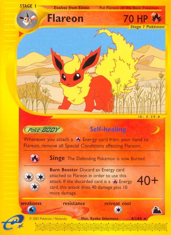 Flareon 008/144 (Skyridge)  | Good Games Adelaide SA