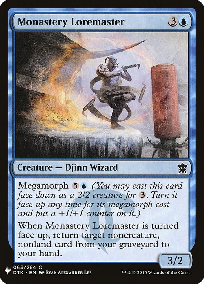 Monastery Loremaster 63 (The List Reprints)  | Good Games Adelaide SA