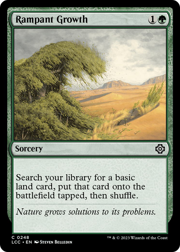 Rampant Growth [The Lost Caverns of Ixalan Commander] | Good Games Adelaide SA