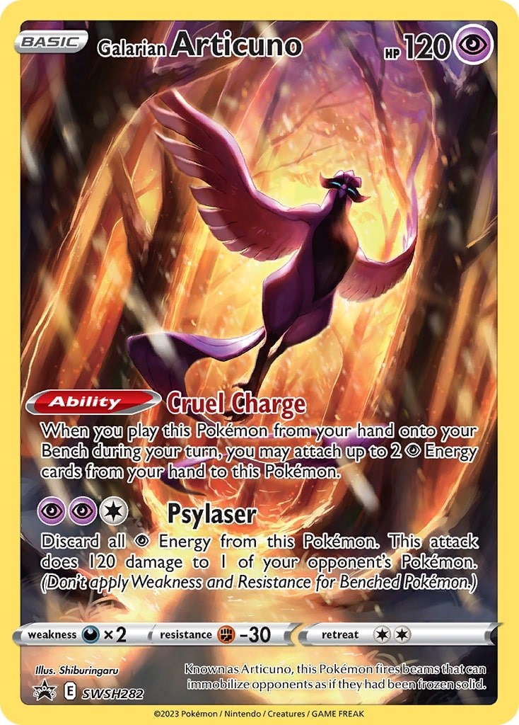 Galarian Articuno (SWSH282) [Sword & Shield: Black Star Promos] | Good Games Adelaide SA