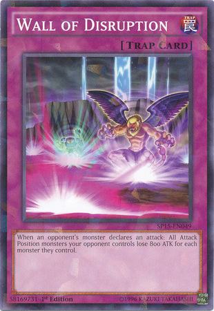 Wall of Disruption [SP15-EN049] Shatterfoil Rare | Good Games Adelaide SA
