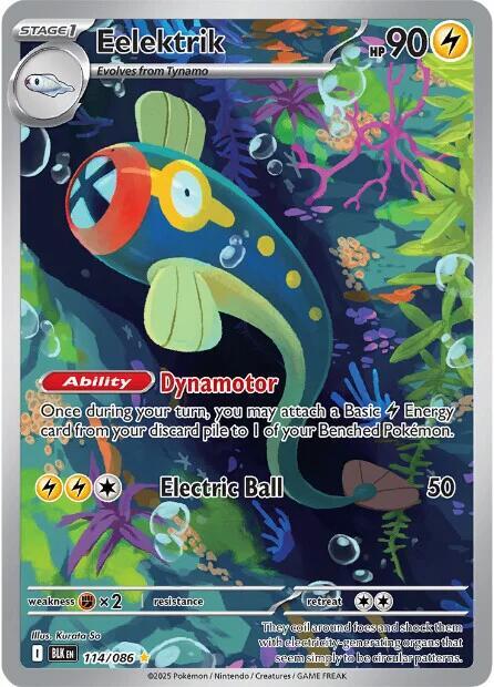 Eelektrik 114/086 (SV: Black Bolt)  - Holofoil | Good Games Adelaide SA
