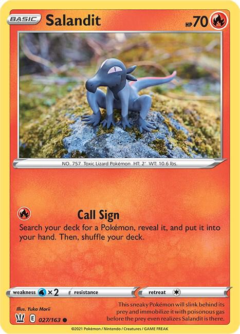 Salandit 027/163 (SWSH05: Battle Styles)  | Good Games Adelaide SA