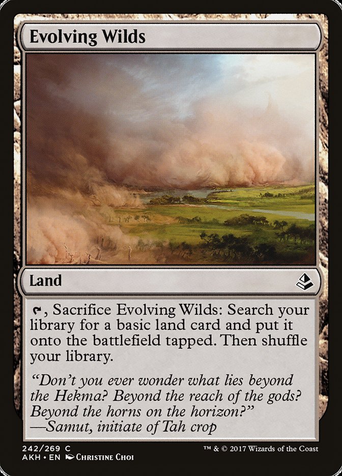 Evolving Wilds [Amonkhet] | Good Games Adelaide SA