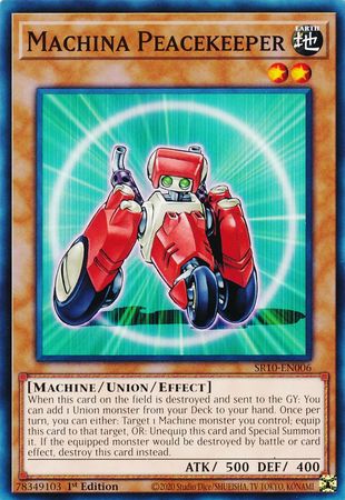 Machina Peacekeeper [SR10-EN006] Common | Good Games Adelaide SA