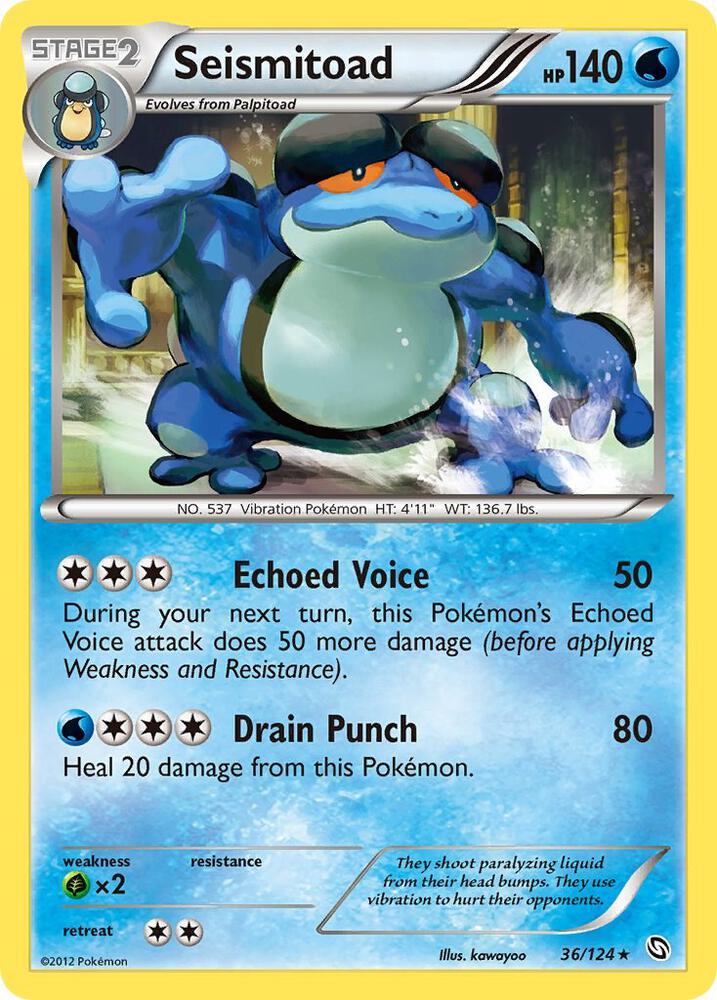 Seismitoad 36/124 (Dragons Exalted)  | Good Games Adelaide SA