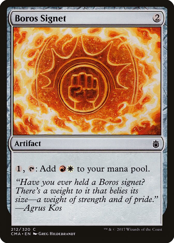 Boros Signet [Commander Anthology] | Good Games Adelaide SA