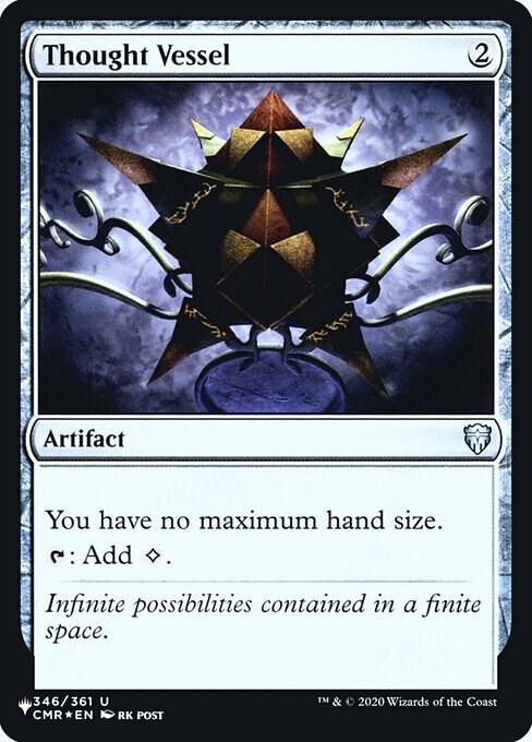 Thought Vessel CMR 346 (The List Reprints)  - Foil | Good Games Adelaide SA