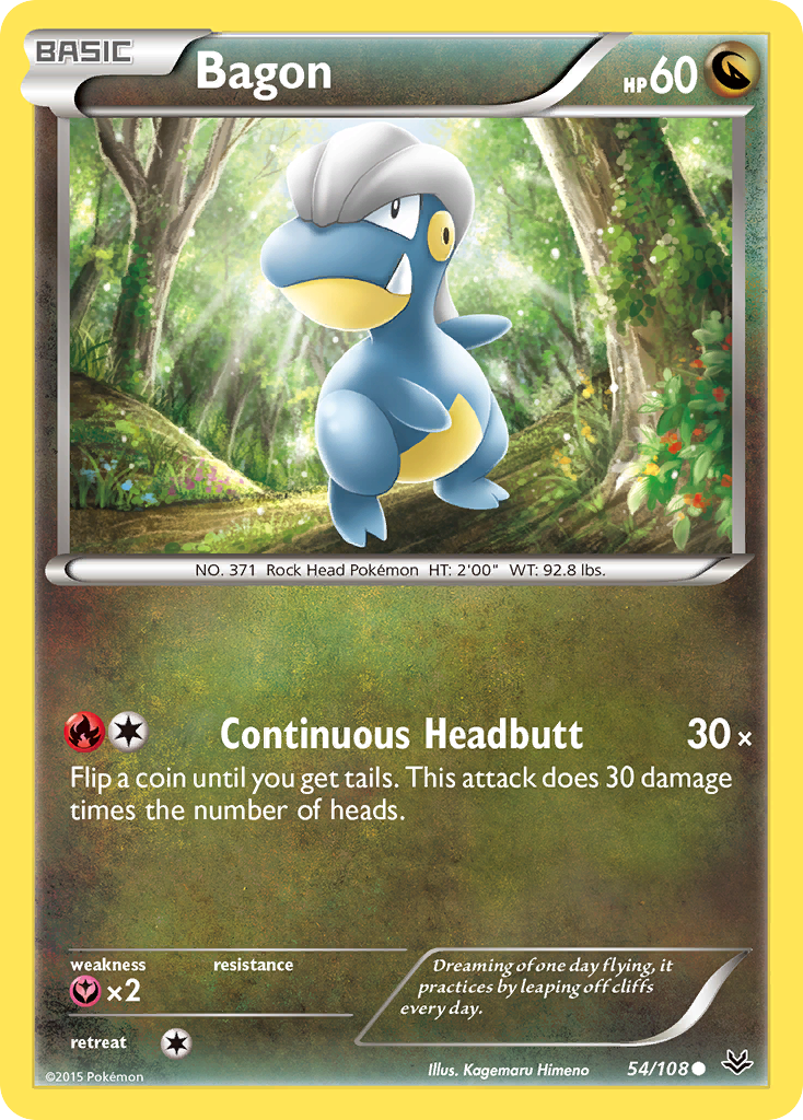 Bagon (54/108) [XY: Roaring Skies] | Good Games Adelaide SA