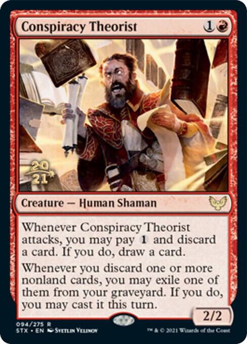 Conspiracy Theorist 94 (Prerelease Cards)  - Foil | Good Games Adelaide SA