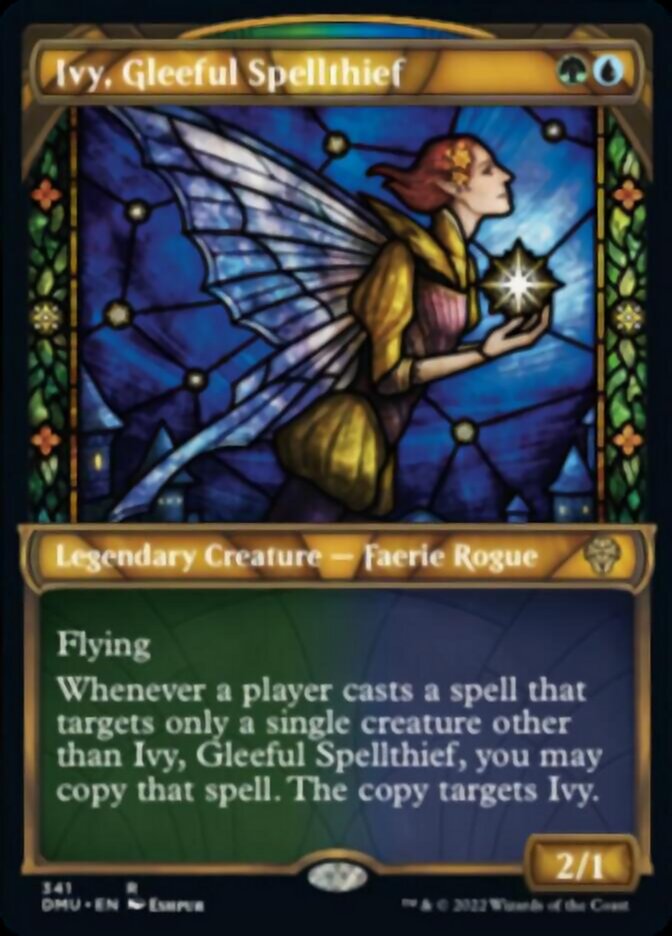 Ivy, Gleeful Spellthief (Showcase Textured) [Dominaria United] | Good Games Adelaide SA