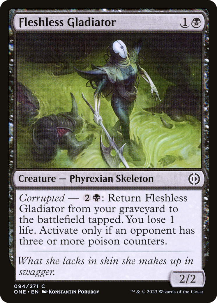 Fleshless Gladiator [Phyrexia: All Will Be One] | Good Games Adelaide SA