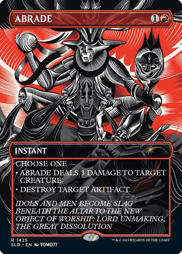Abrade 1425 1425 (Secret Lair Drop Series)  - Foil | Good Games Adelaide SA