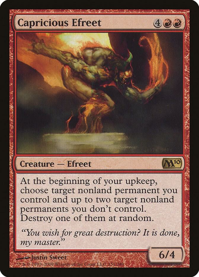 Capricious Efreet 131/249 (Magic 2010 (M10))  - Foil | Good Games Adelaide SA