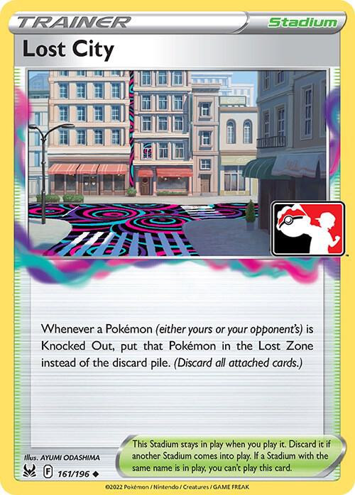 Lost City Series 4 161/196 (Prize Pack Series Cards)  - Holofoil | Good Games Adelaide SA