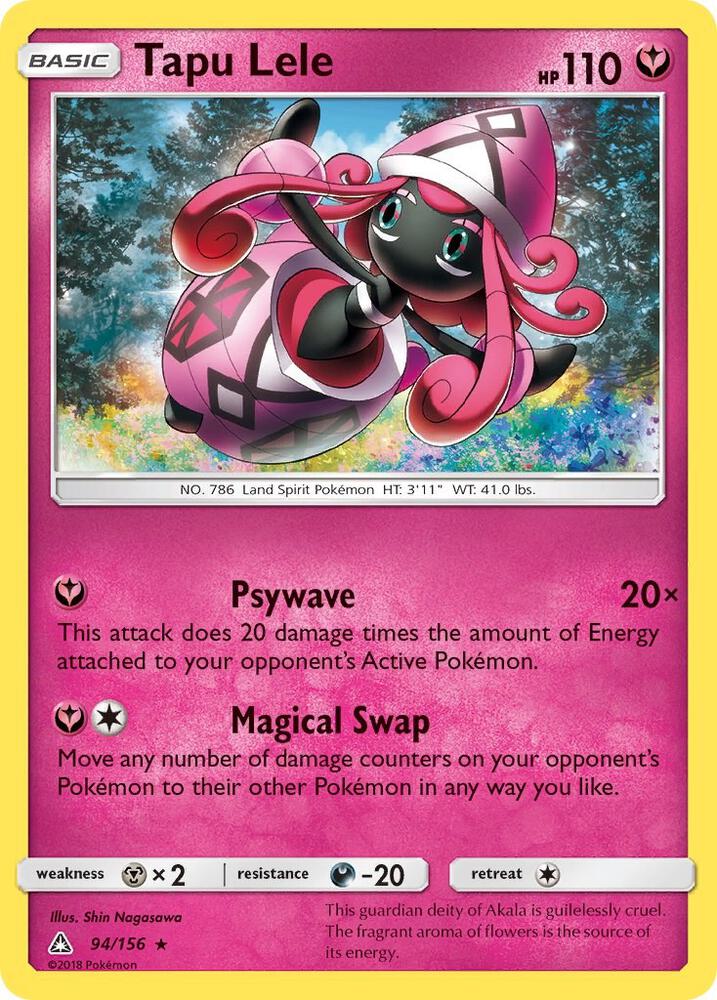 Tapu Lele 94/156 (SM - Ultra Prism)  | Good Games Adelaide SA