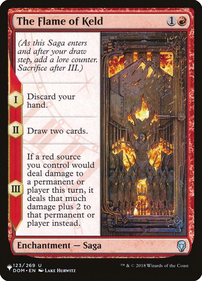 The Flame of Keld 123/269 (The List Reprints)  | Good Games Adelaide SA