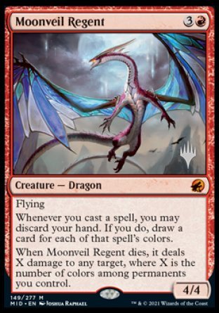 Moonveil Regent (Promo Pack) [Innistrad: Midnight Hunt Promos] | Good Games Adelaide SA