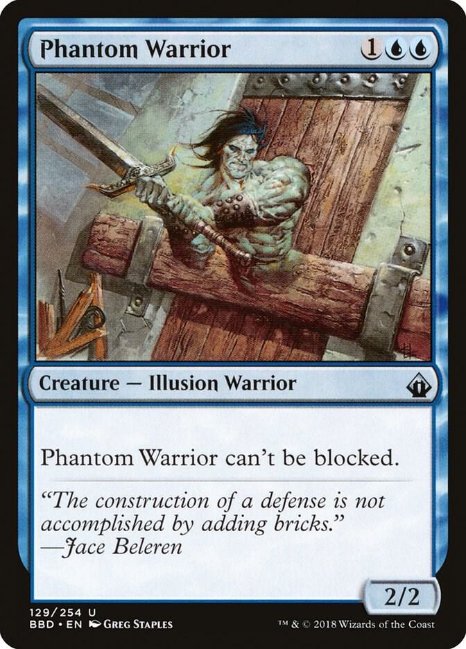 Phantom Warrior 129 (Battlebond)  - Foil | Good Games Adelaide SA