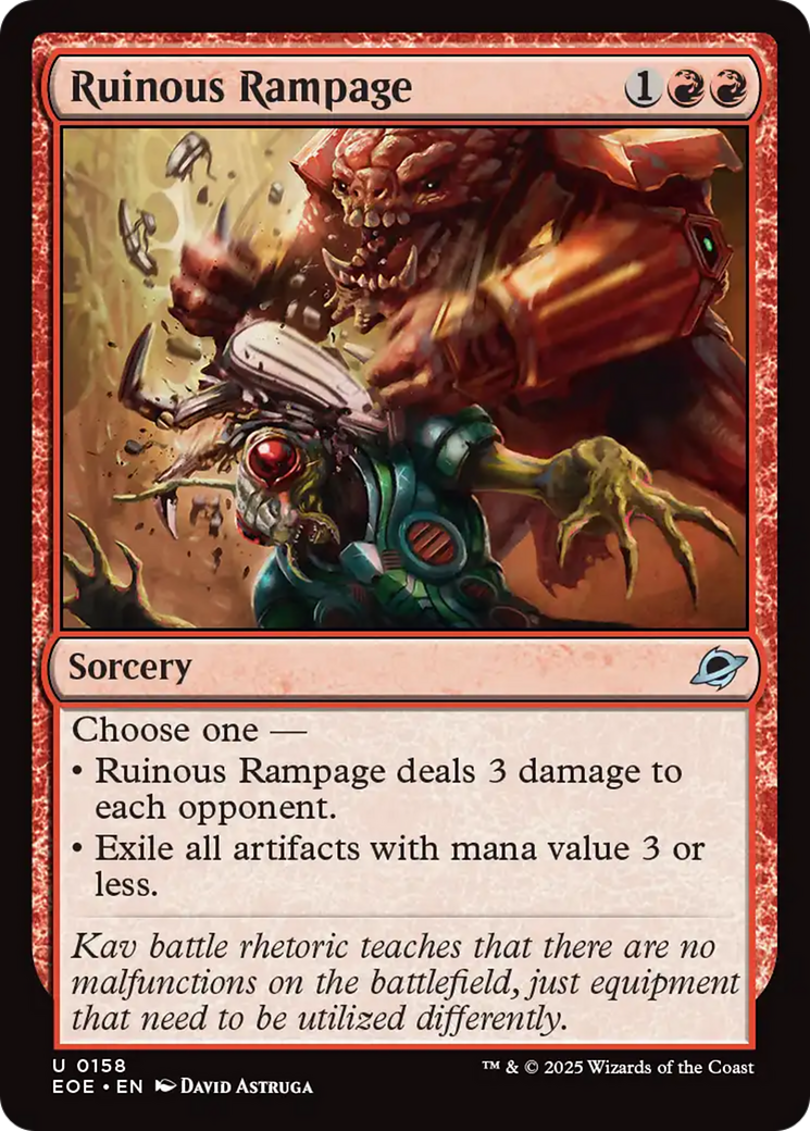Ruinous Rampage [Edge of Eternities] | Good Games Adelaide SA