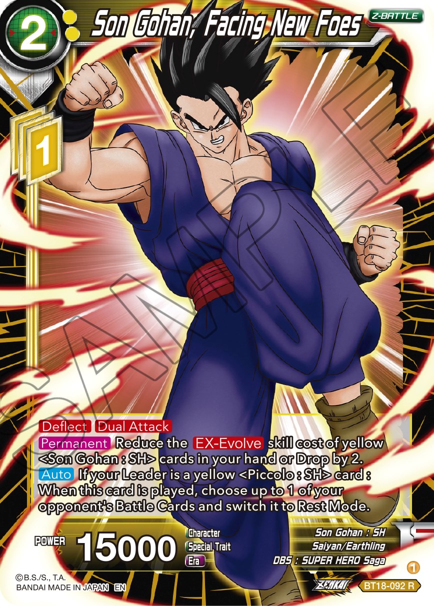 Son Gohan, Facing New Foes (BT18-092) [Dawn of the Z-Legends] | Good Games Adelaide SA