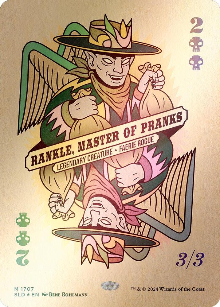 Rankle Master of Pranks Rainbow Foil 1707 (Secret Lair Drop Series)  - Foil | Good Games Adelaide SA