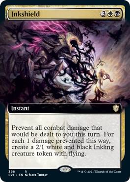 Inkshield Extended Art 398 (Commander 2021)  | Good Games Adelaide SA
