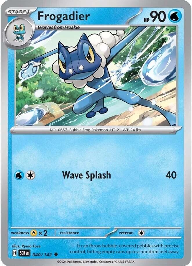 Frogadier 040/142 (SV07: Stellar Crown)  | Good Games Adelaide SA