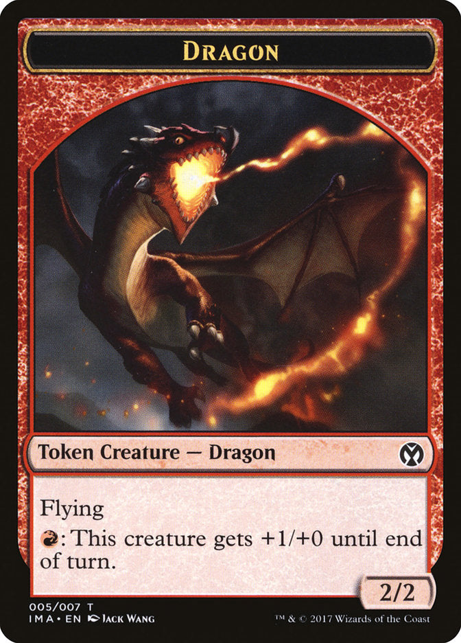 Dragon (005/007) [Iconic Masters Tokens] | Good Games Adelaide SA