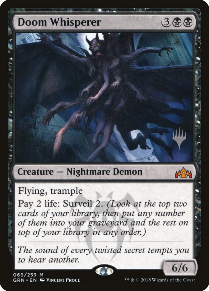 Doom Whisperer 69 (Promo Pack: Core Set 2020)  - Foil | Good Games Adelaide SA