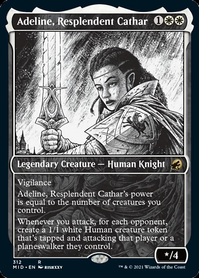 Adeline, Resplendent Cathar (Showcase Eternal Night) [Innistrad: Midnight Hunt] | Good Games Adelaide SA