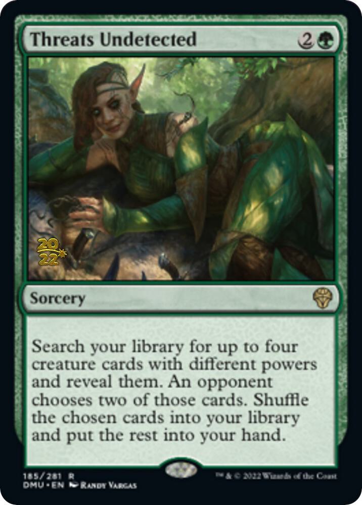 Threats Undetected 185 (Prerelease Cards)  - Foil | Good Games Adelaide SA