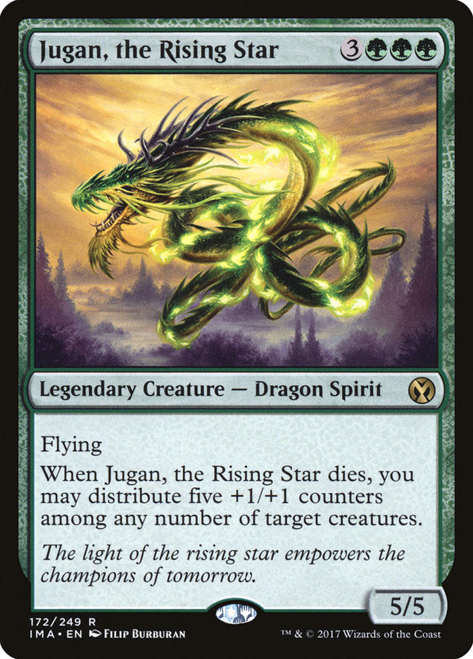 Jugan, the Rising Star 172 (Iconic Masters)  - Foil | Good Games Adelaide SA