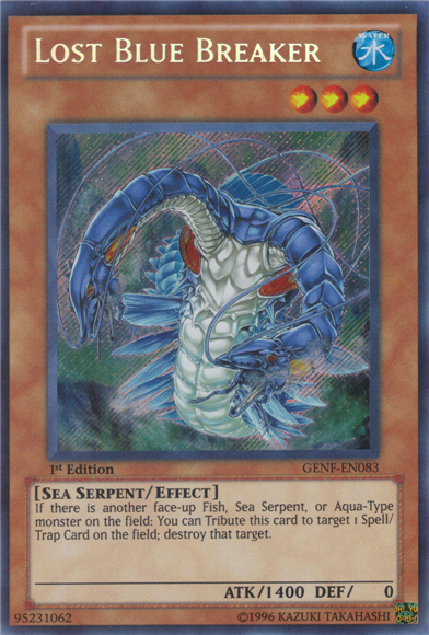 Lost Blue Breaker [GENF-EN083] Secret Rare | Good Games Adelaide SA