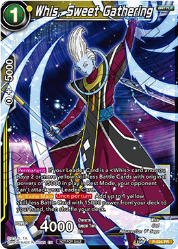 Whis, Sweet Gathering (P-324) [Tournament Promotion Cards] | Good Games Adelaide SA